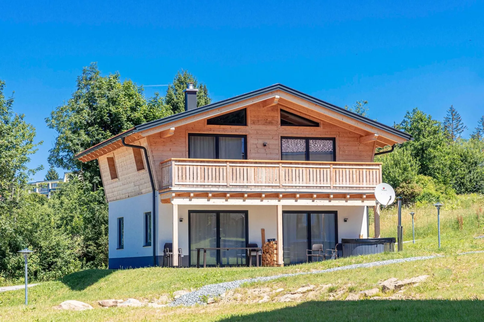 Chalet Klassik-Buitenkant zomer