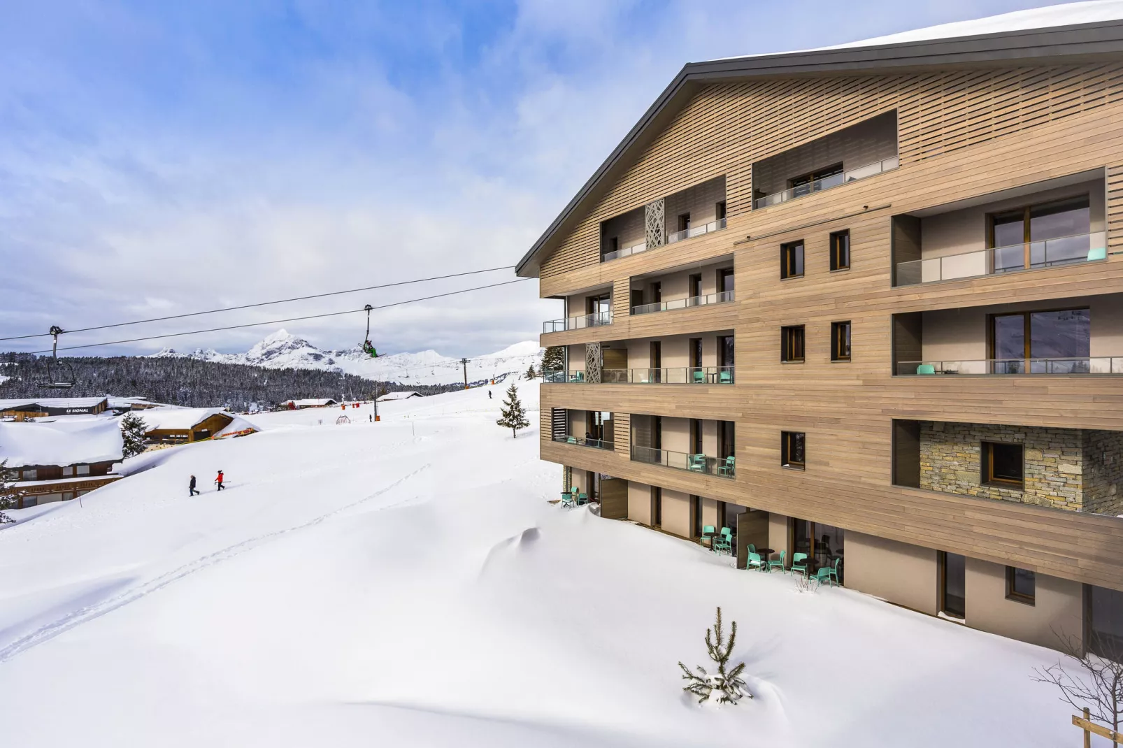Résidence Les Chalets des Cimes 2-S4-Exterieur winter