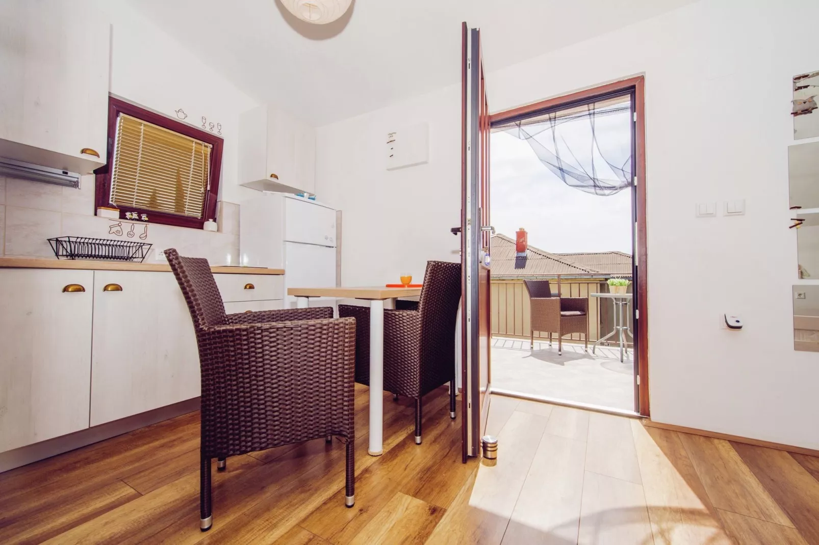 Studio apartment Paklenica-Keuken