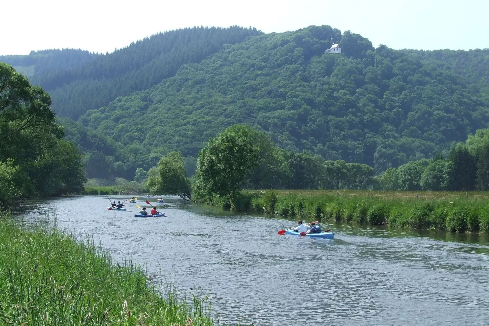 Balcon Petite Suisse-Gebieden zomer 1km