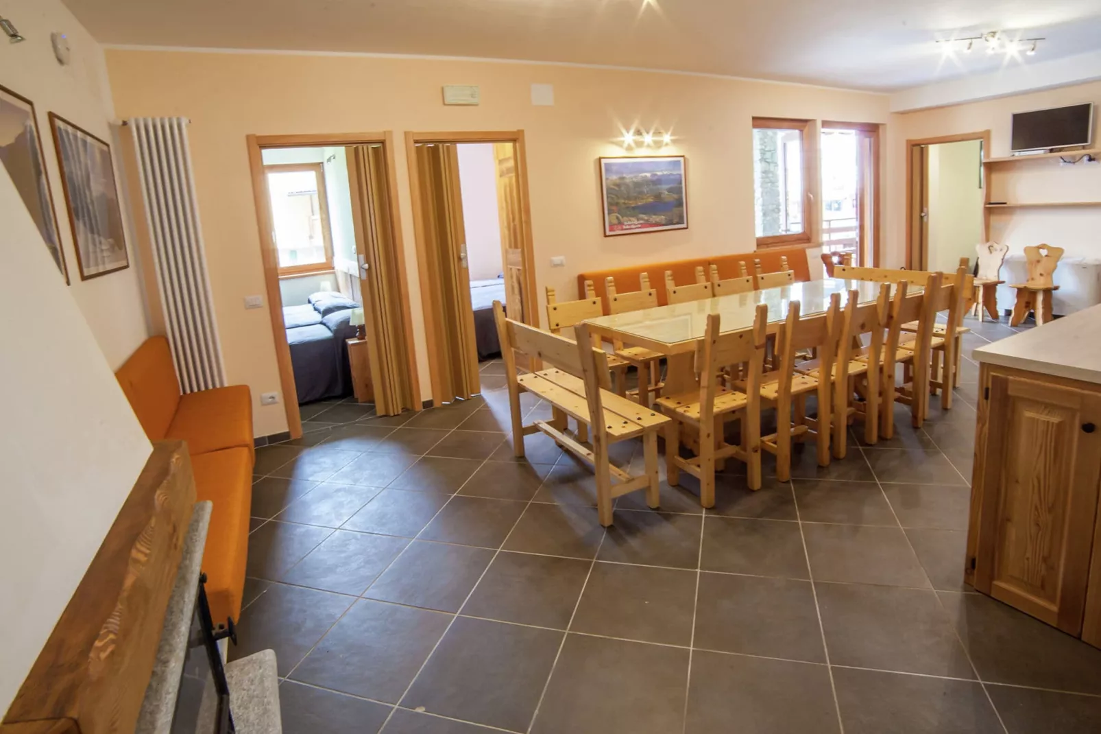 Chalet Antey Grande Diciotto-Woonkamer