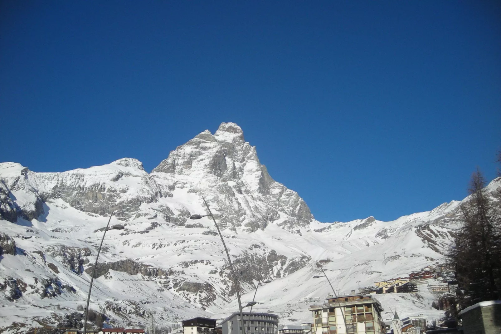 Residenza Cervinia Bilo Sei C-Gebied winter 1km