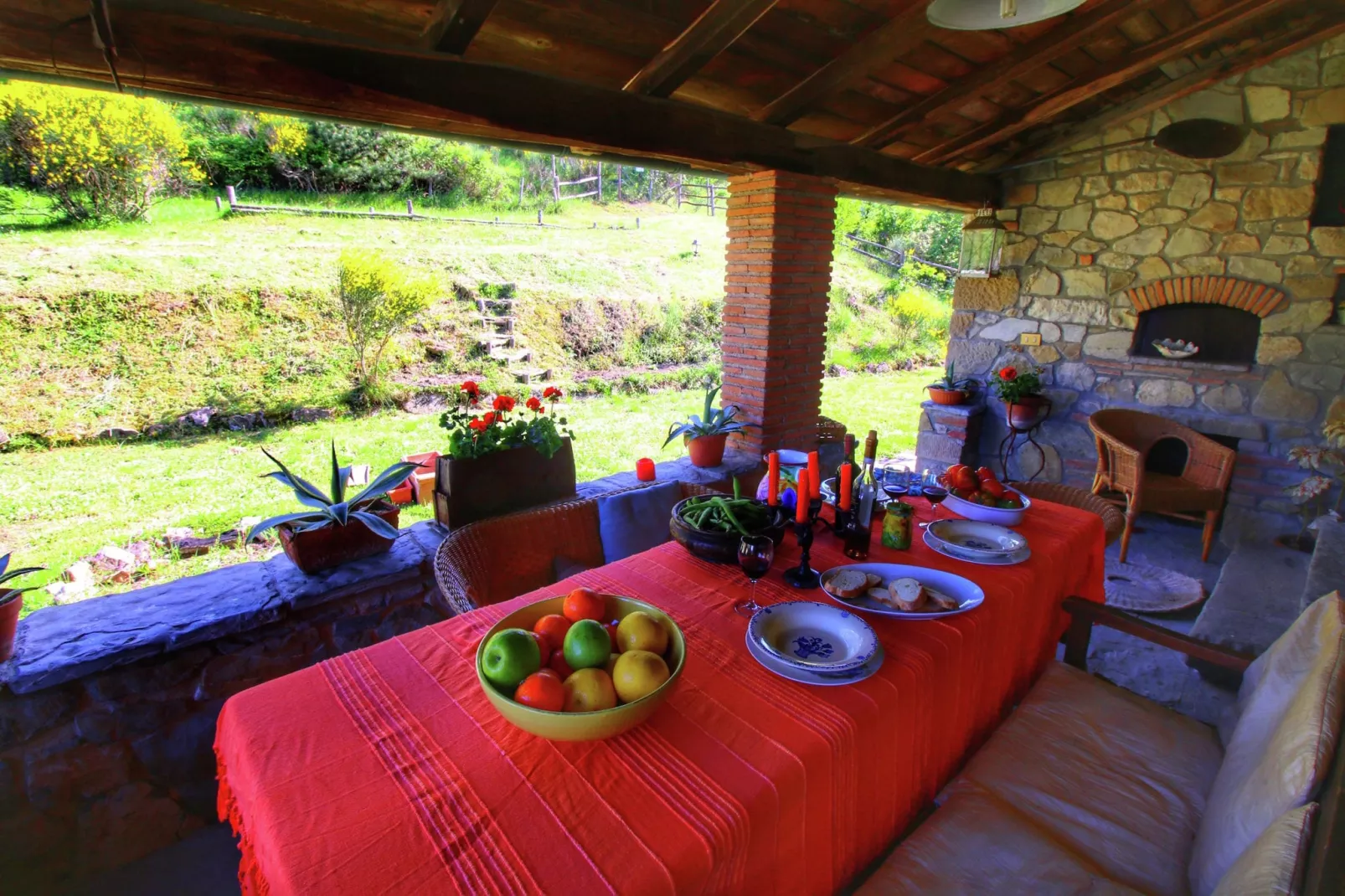 Agriturismo Bellavista-Terrasbalkon