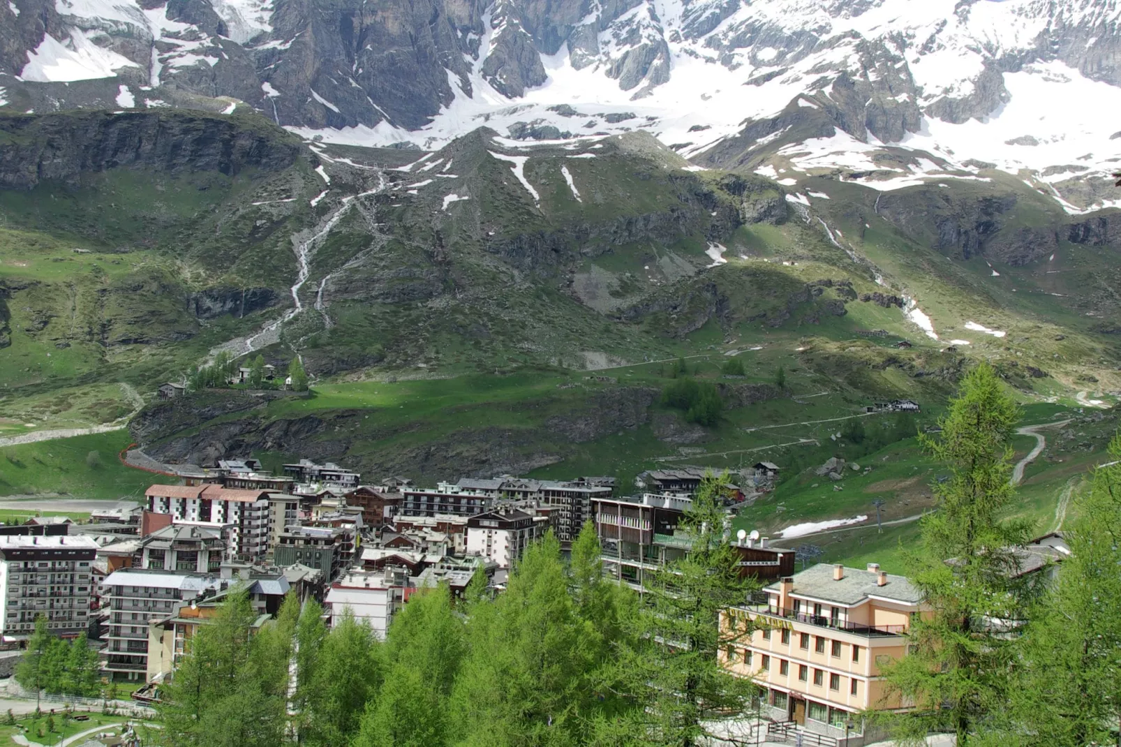 Residenza Cervinia Bilo Sei-Uitzicht winter