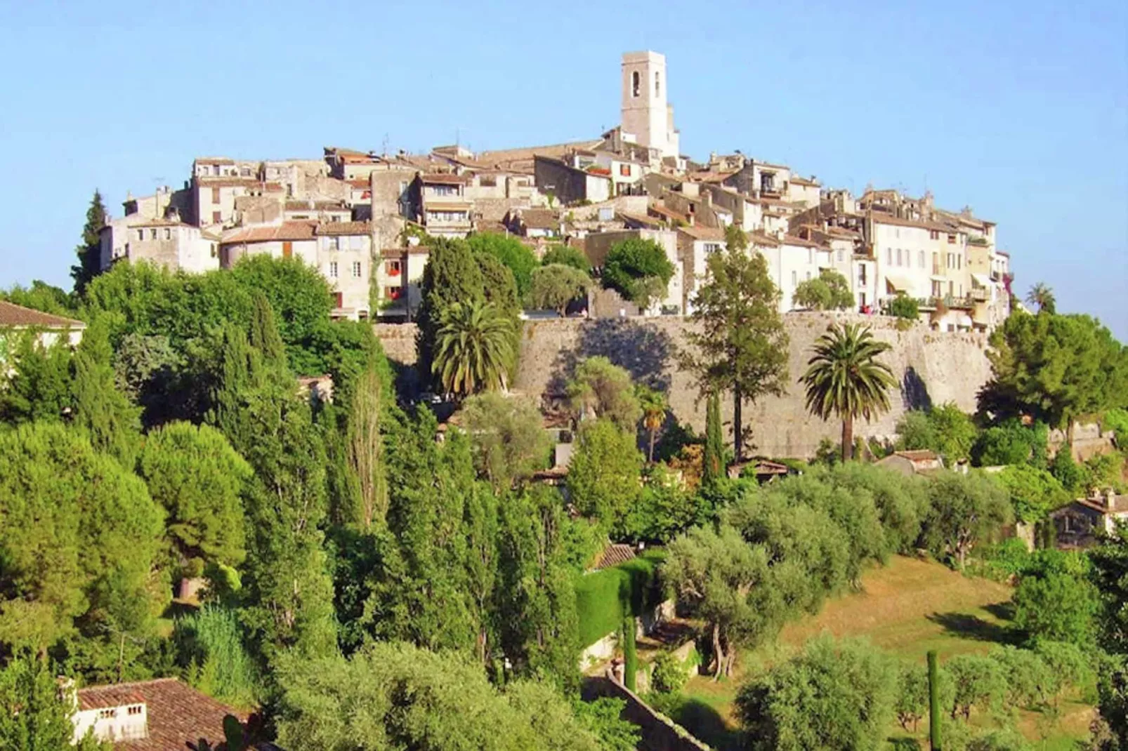 Villa Saint-Paul-Gebieden zomer 1km