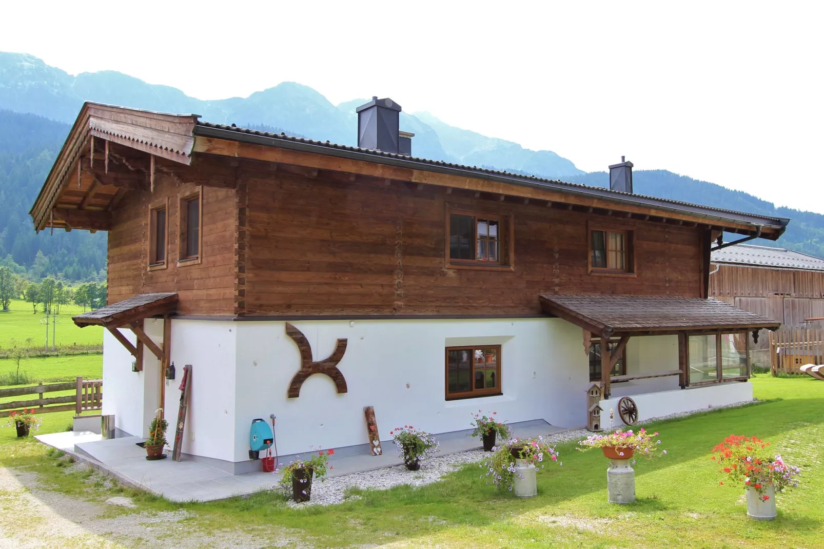 Apartment Lahnerhorn-Buitenkant zomer