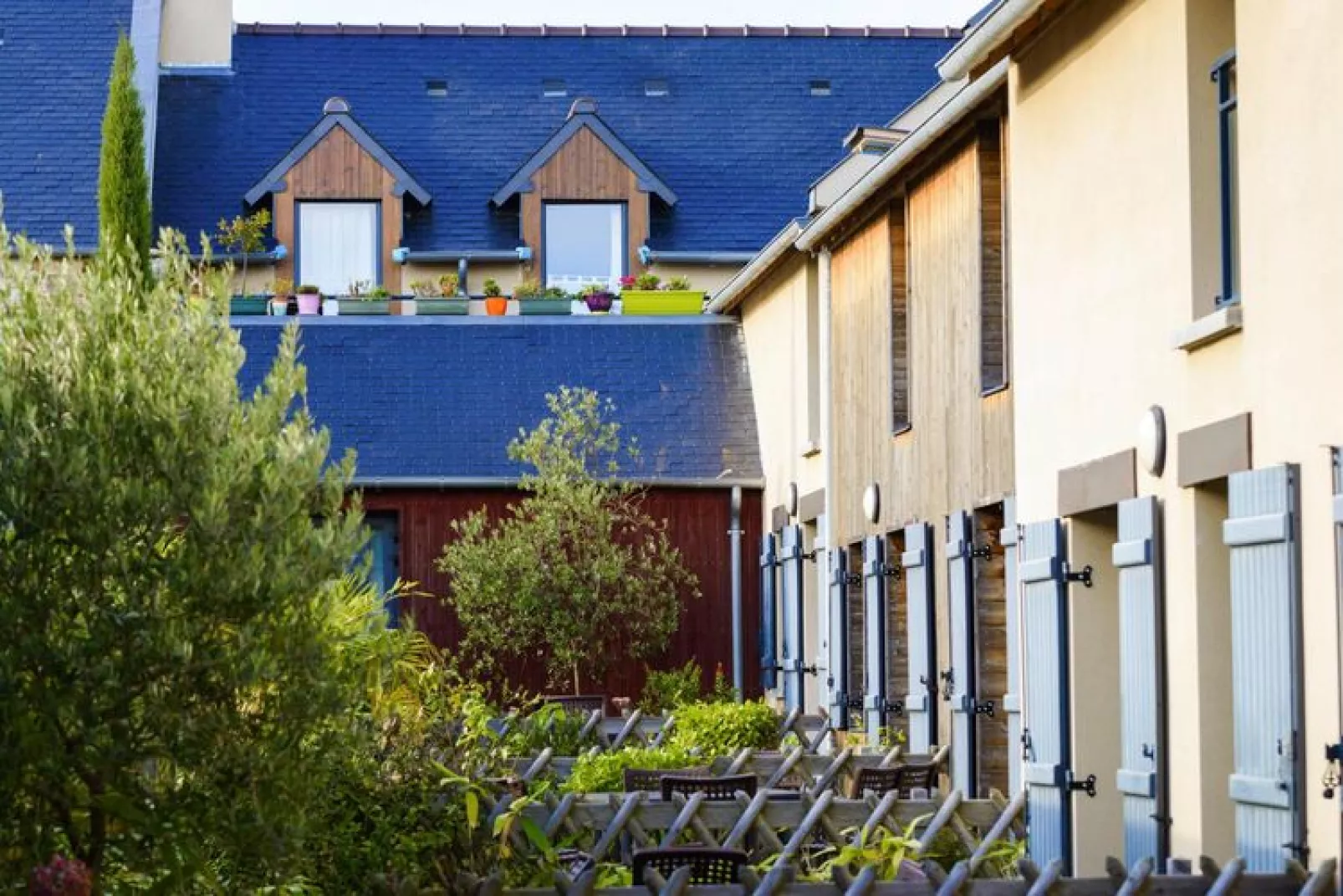 Residence Les Hauts de la Houle, Cancale-M.8X - Maisonnette Duplex 8 Pers.-Buitenkant zomer
