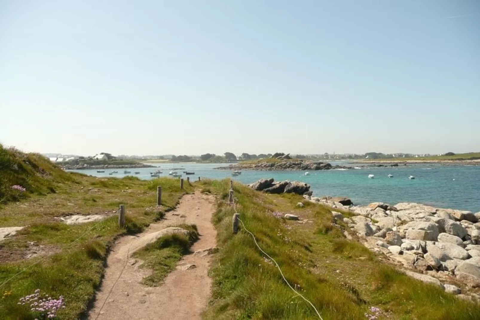 Steinhaus in Strandnähe Plouguerneau-Gebieden zomer 5km