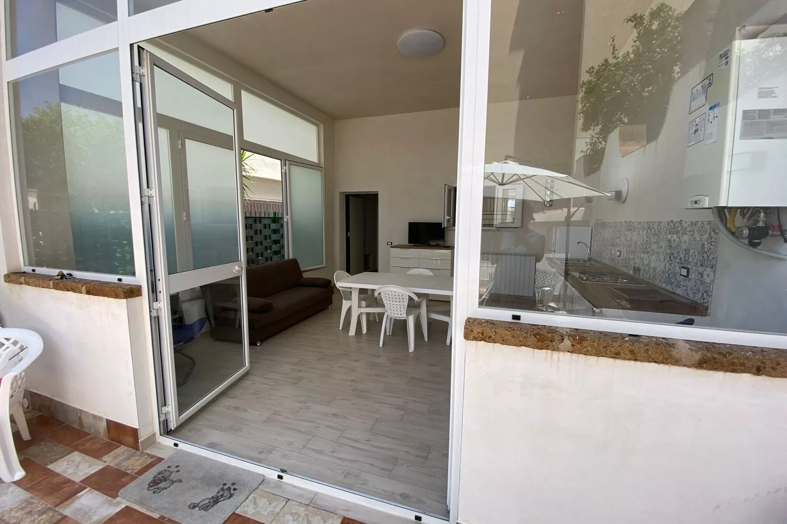 Appartamento Solanto Mare-Woonkamer