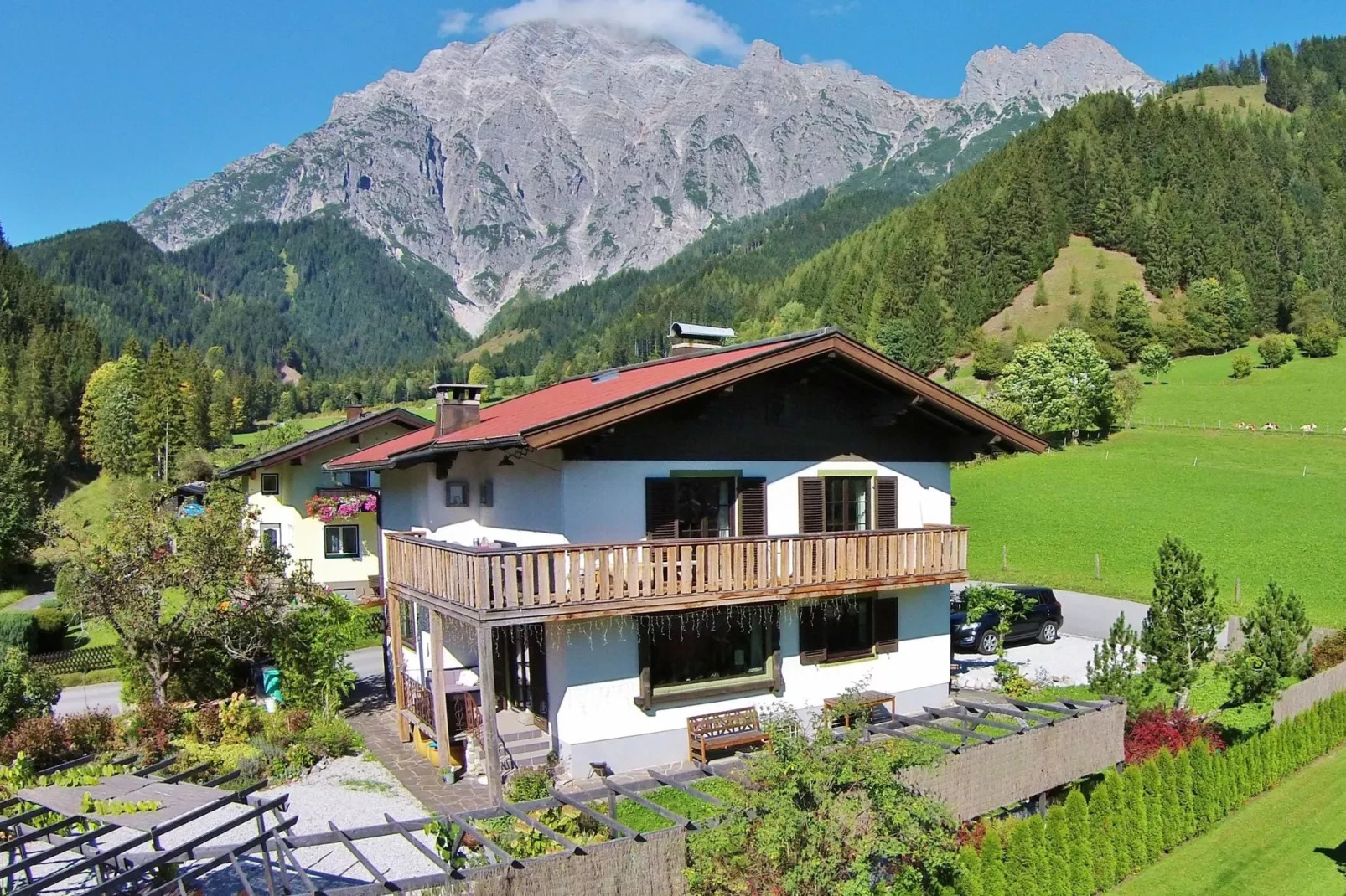 Chalet Ullach XL-Buitenkant zomer