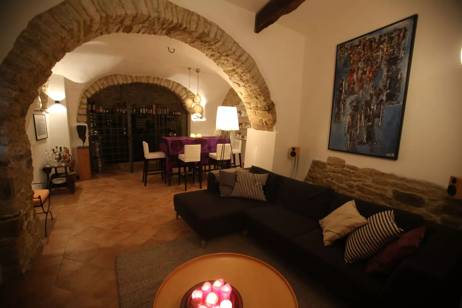 Casa Cristina-Woonkamer
