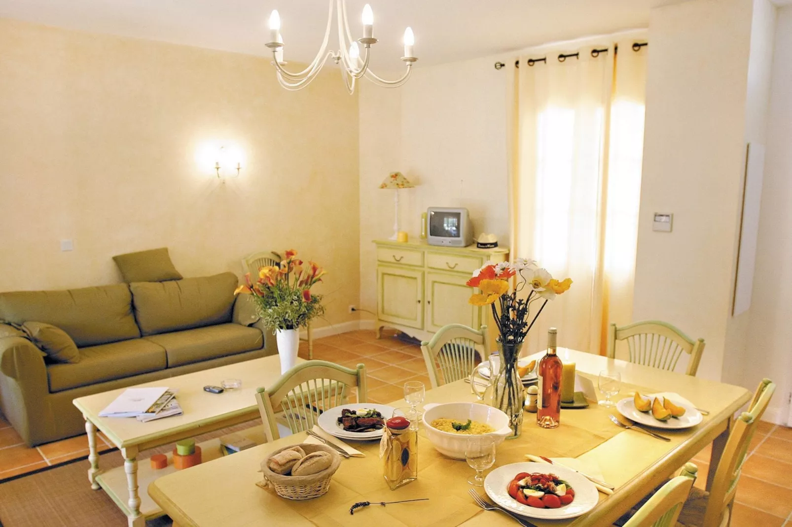 Domaine de Fayence 8-Woonkamer