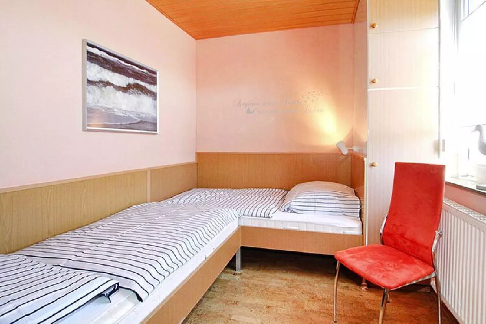 Ferienbungalow in Dornumersiel-Slaapkamer