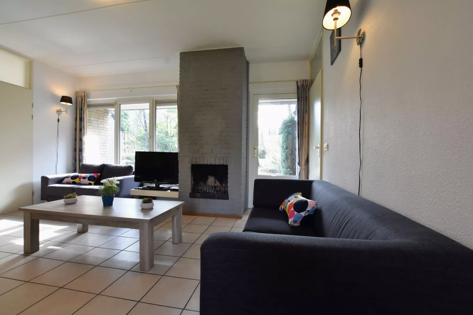 Bungalow Bosrijk-Woonkamer