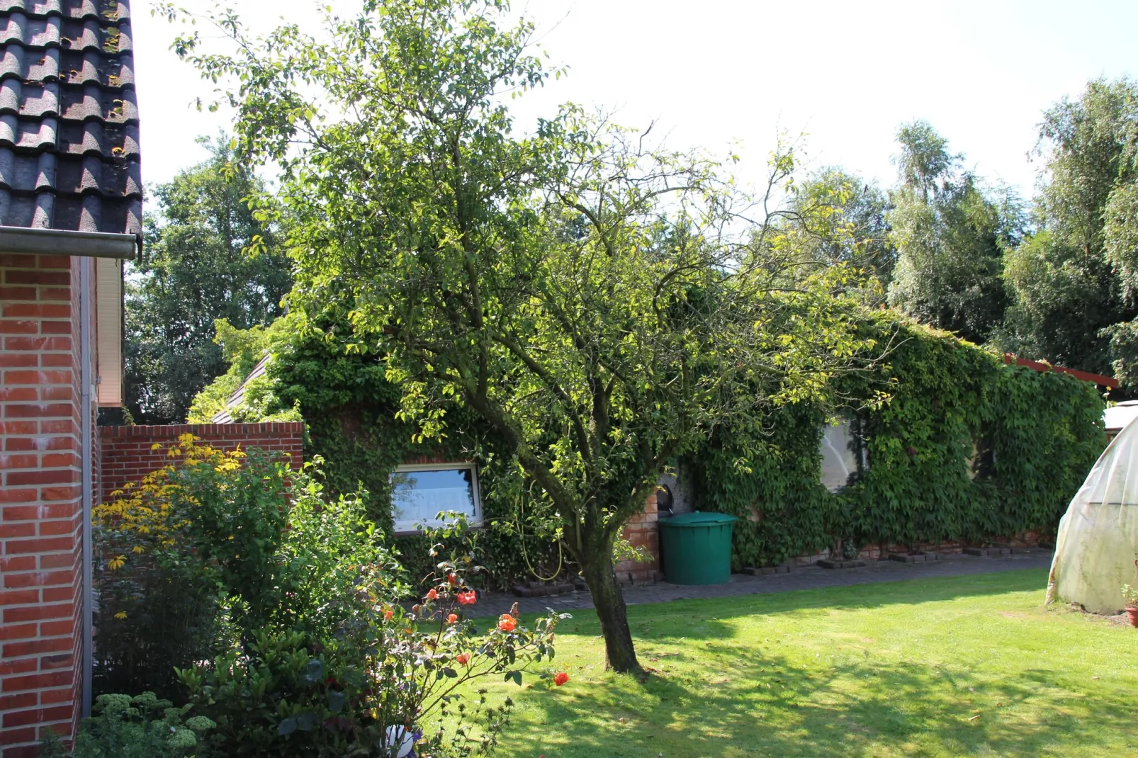 Ferienwohnung Moorhusen-Tuinen zomer