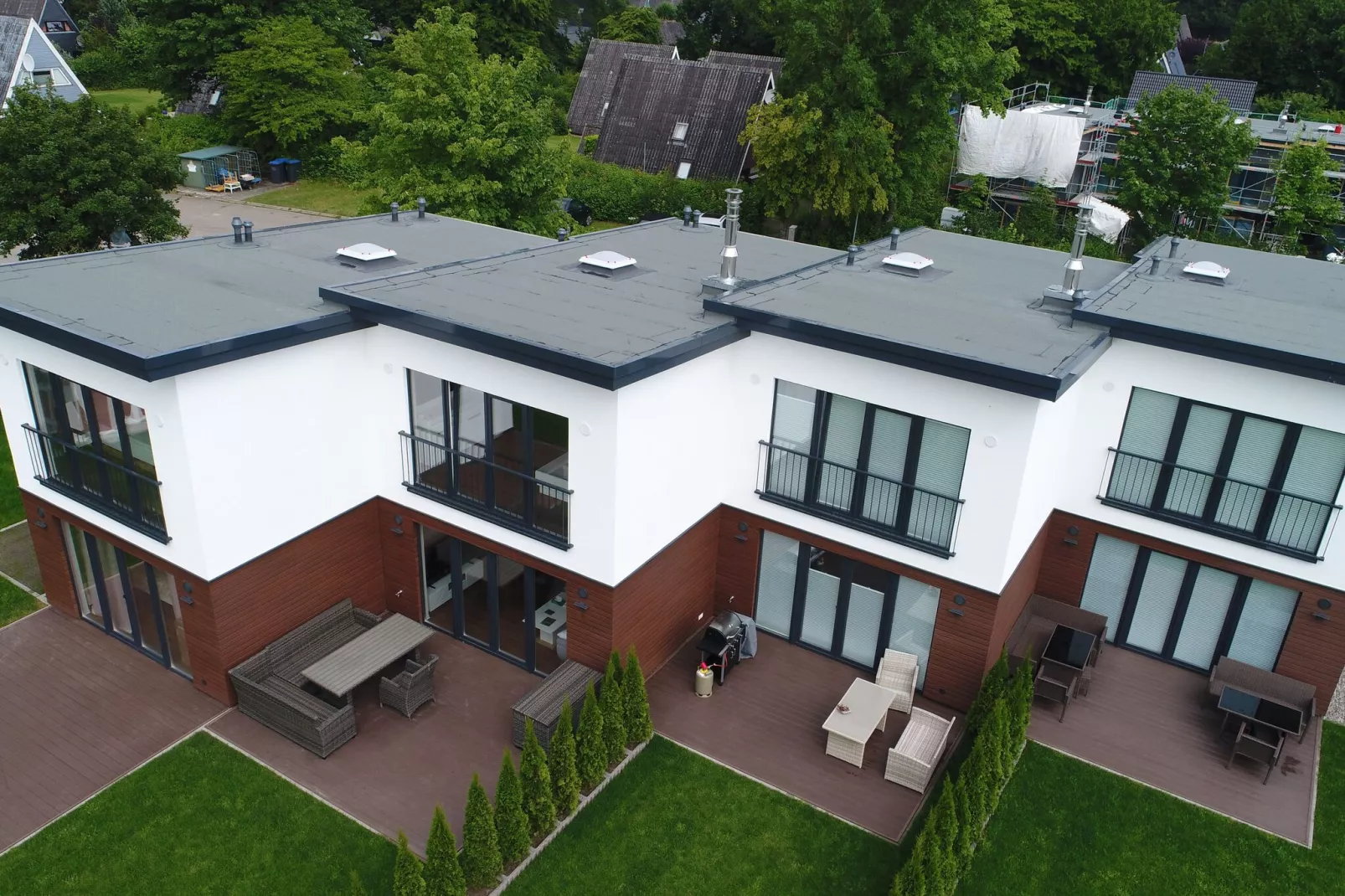 Baltic Village Damp - Comforthaus 2 Pers-Buitenkant zomer