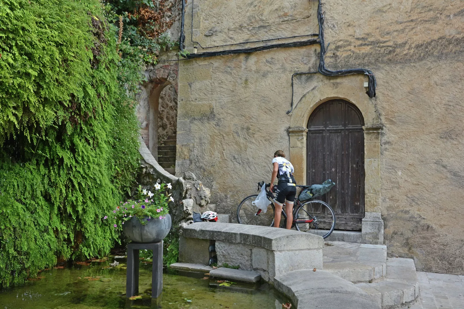 Villa Isclawa-Gebieden zomer 1km