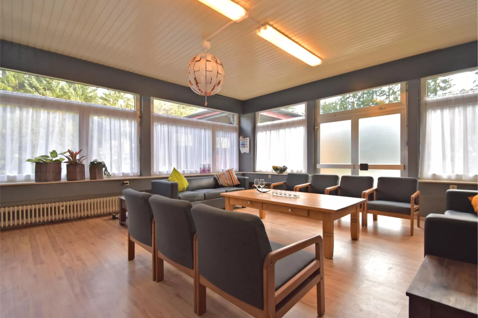 Landhaus Friedensthal-Woonkamer