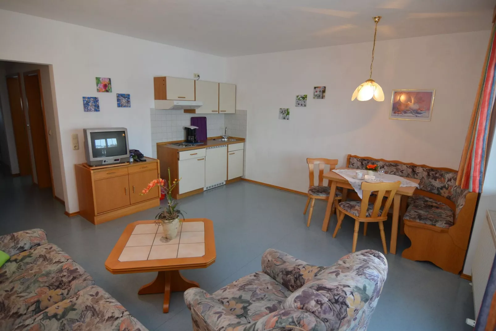 Am Ferienhof-Woonkamer