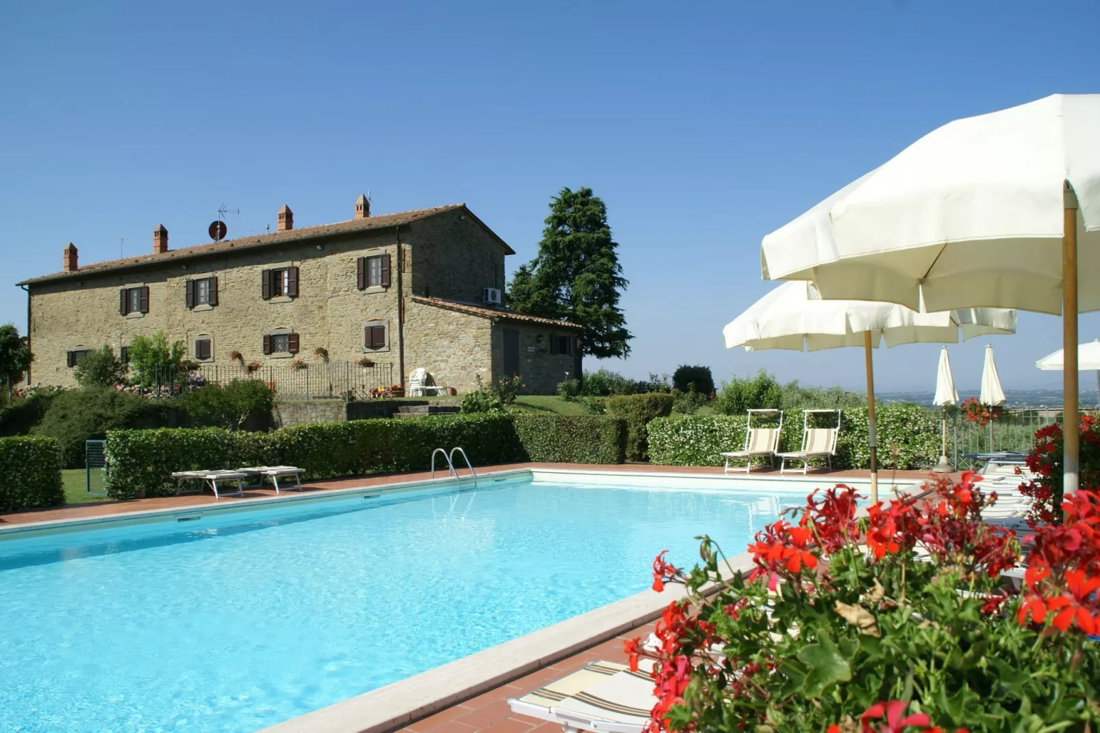 Fattoria Terontola-Buitenkant zomer