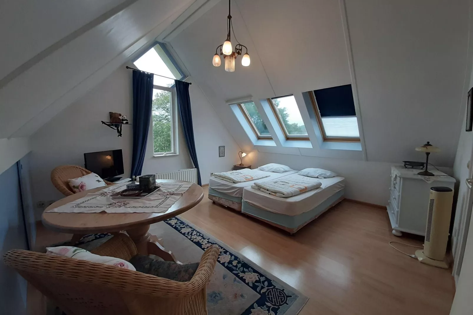 Vakantiewoning Blauw-Slaapkamer