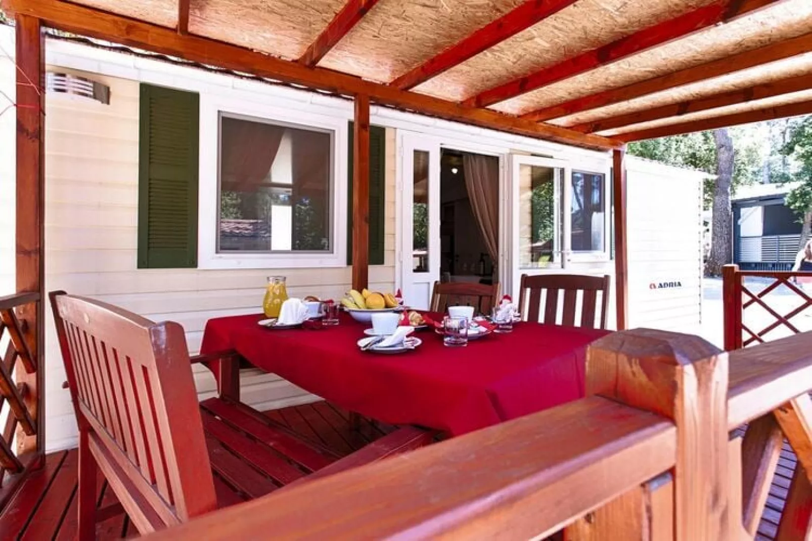 Mobile Homes in Camping Park Soline - Biograd - Type Premium-Woonkamer