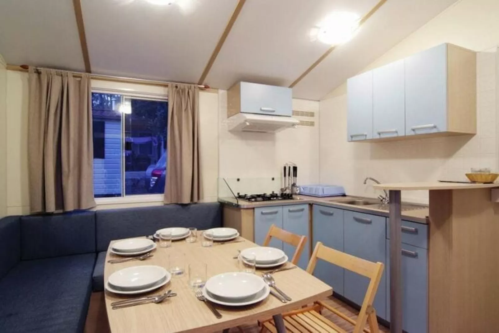 Mobile Homes in Camping Park Soline - Biograd - Type Premium-Eetkamer