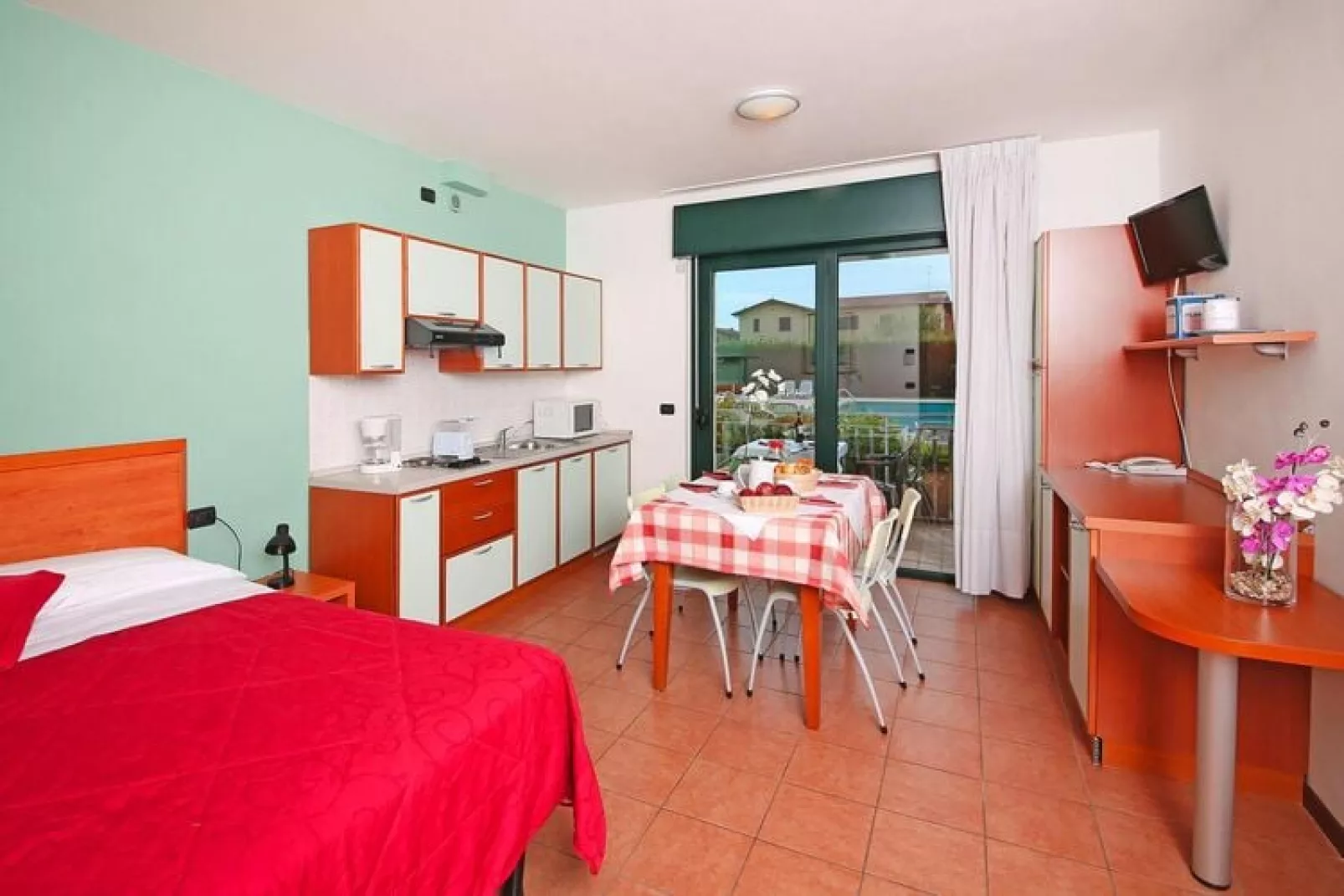 Residence Nettuno, Peschiera-bilo-Woonkamer