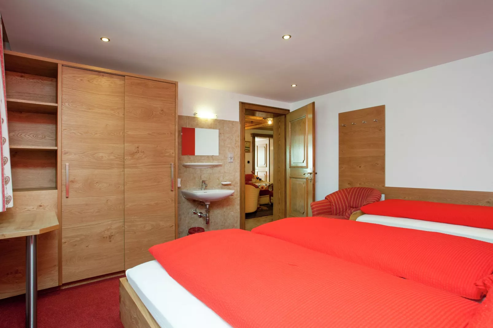 Hohspitz an der Piste-Slaapkamer