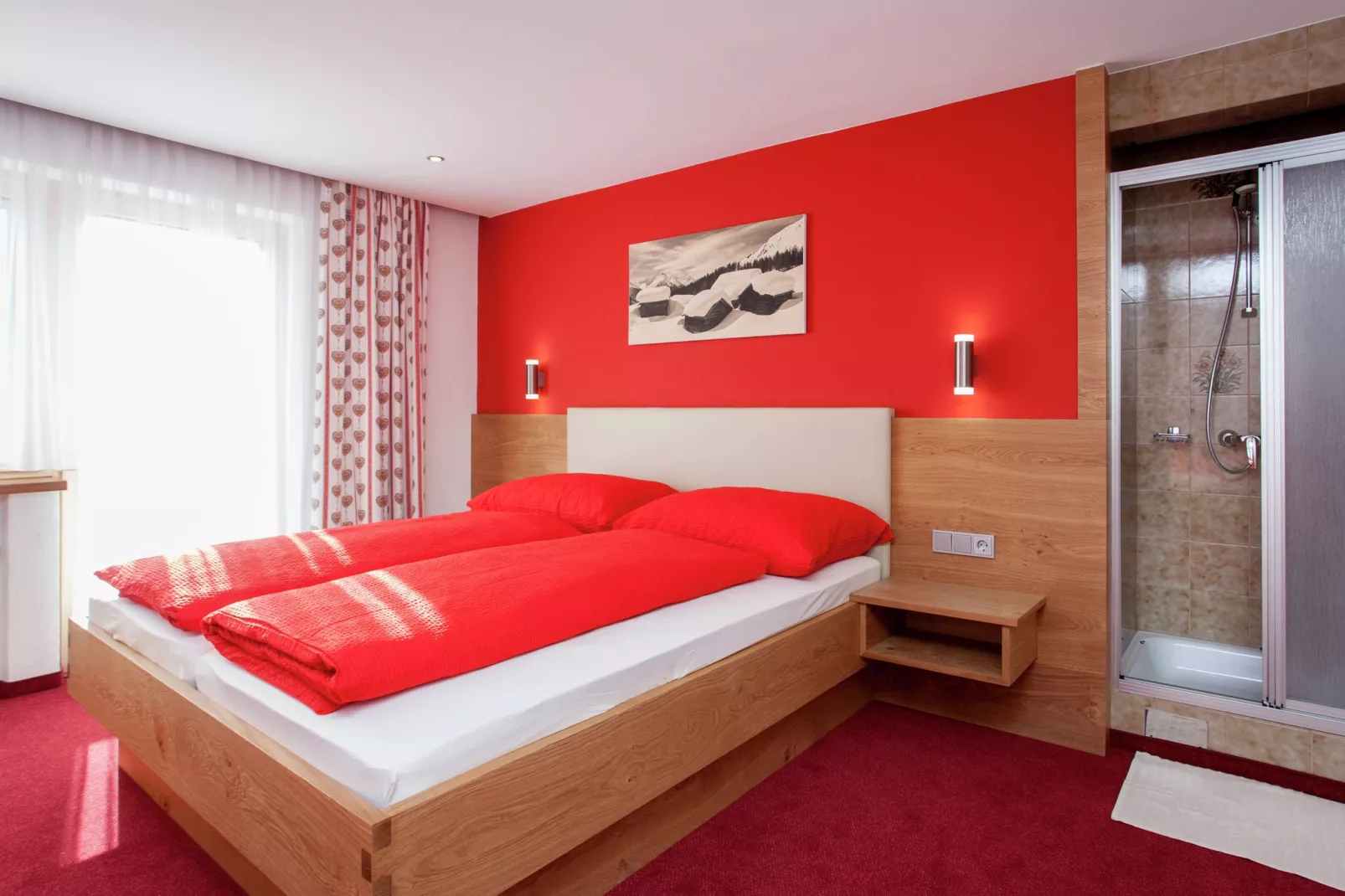 Hohspitz an der Piste-Slaapkamer