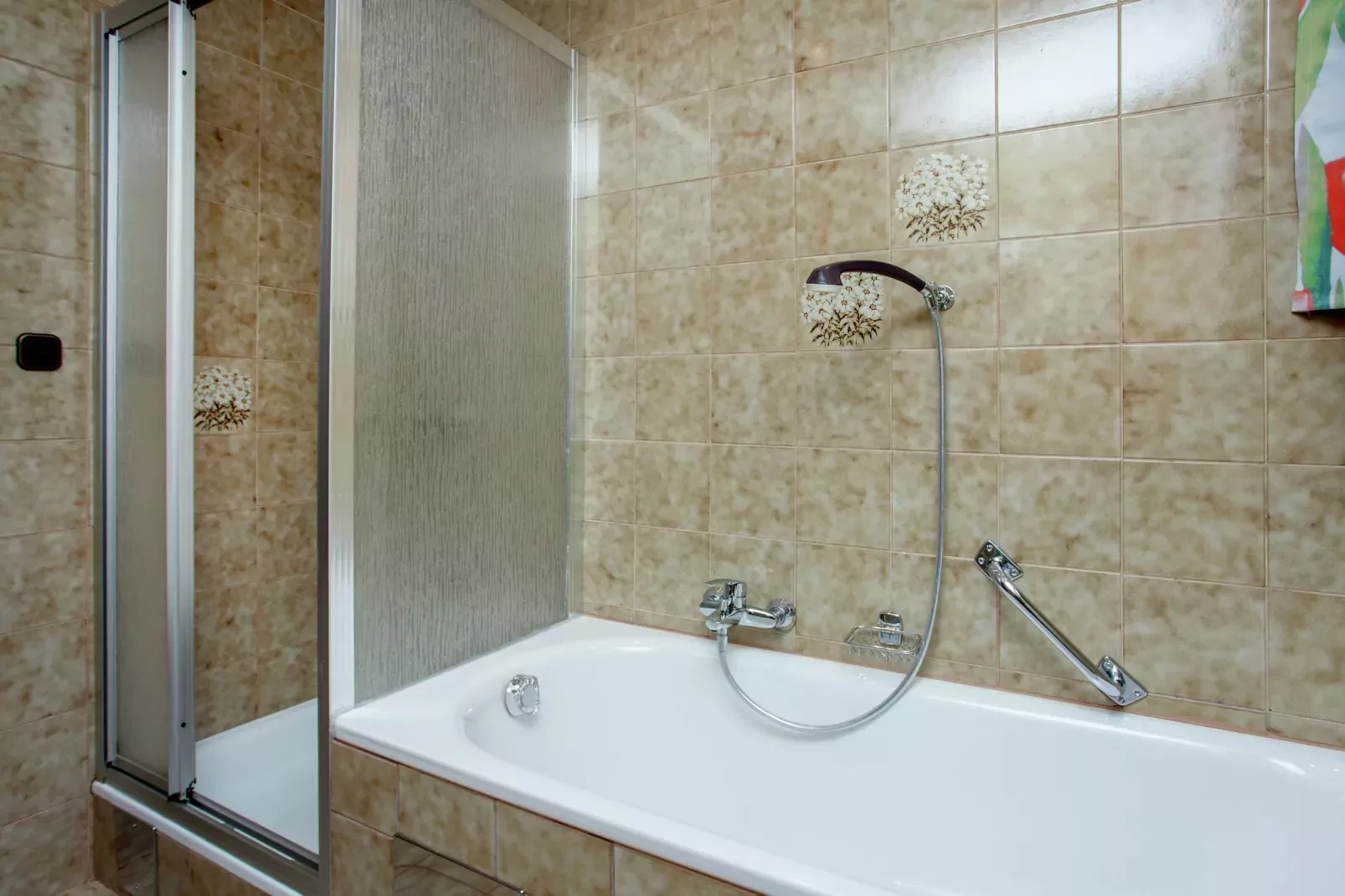 Hohspitz an der Piste-Badkamer