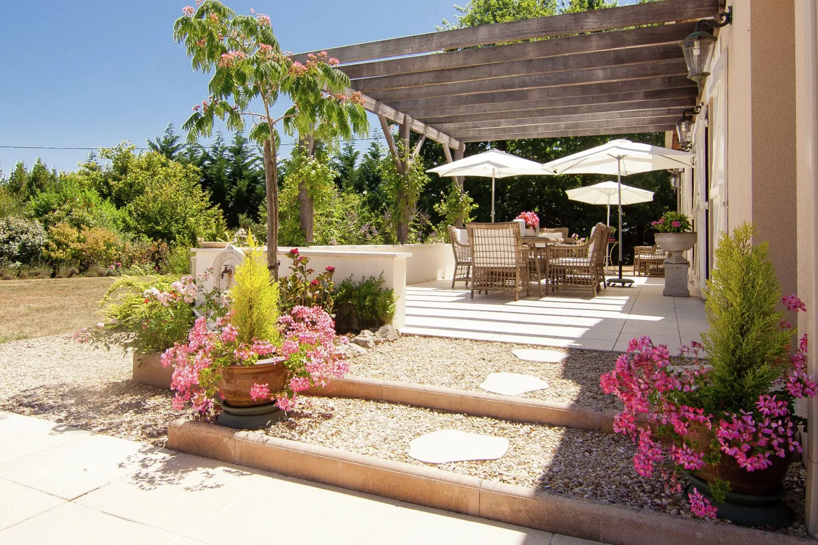 La Haute Prèze 34 près de la Dordogne-Terrasbalkon