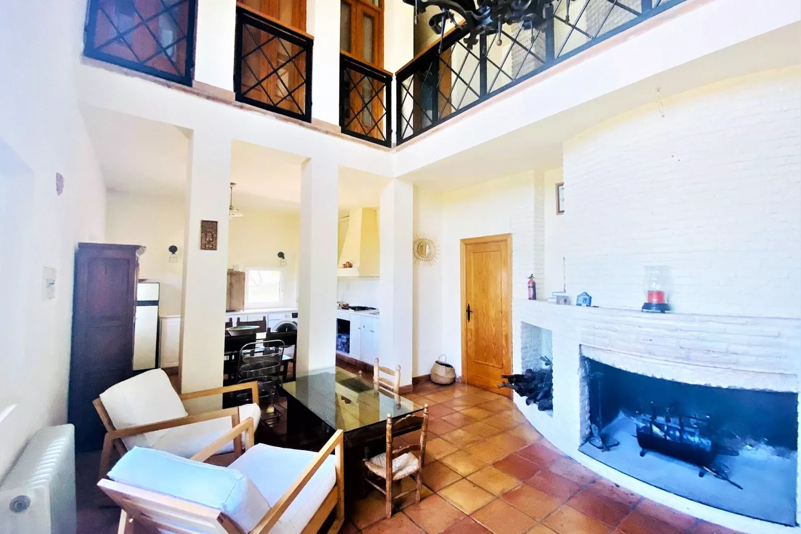 Villa El Refugio-Woonkamer