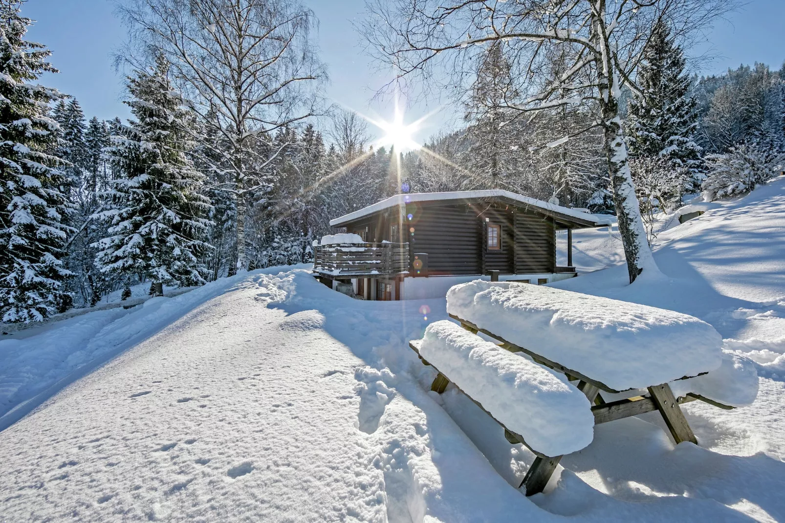 Chalet Isabella im Brixental-Tuin winter