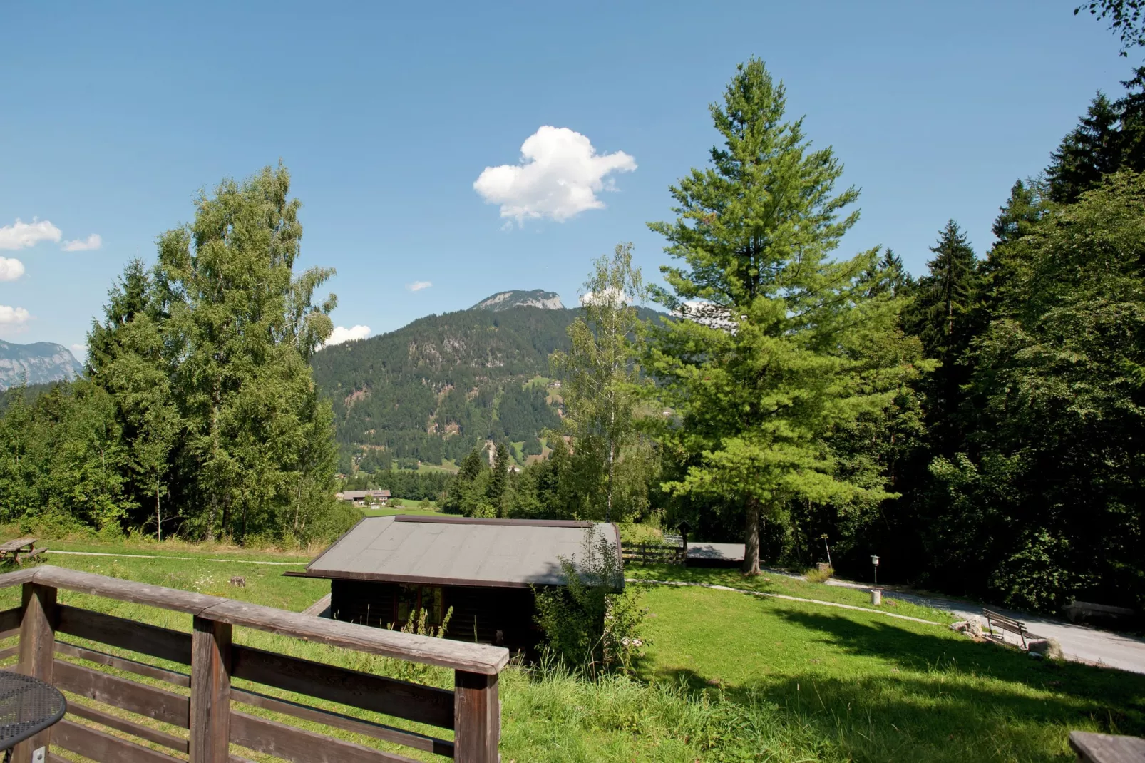 Chalet Isabella im Brixental-Tuinen zomer