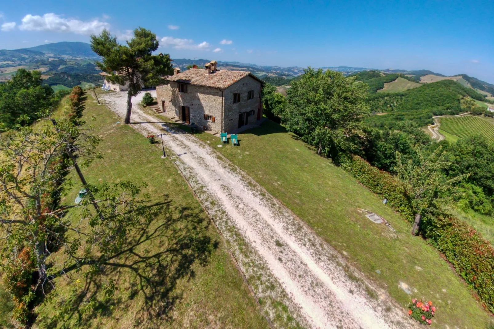 Borgo Quattro-Tuinen zomer