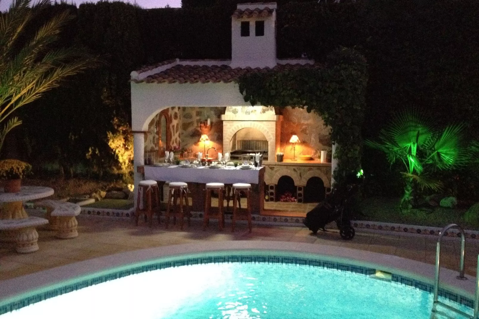 Villa Boya-Buitenkant zomer