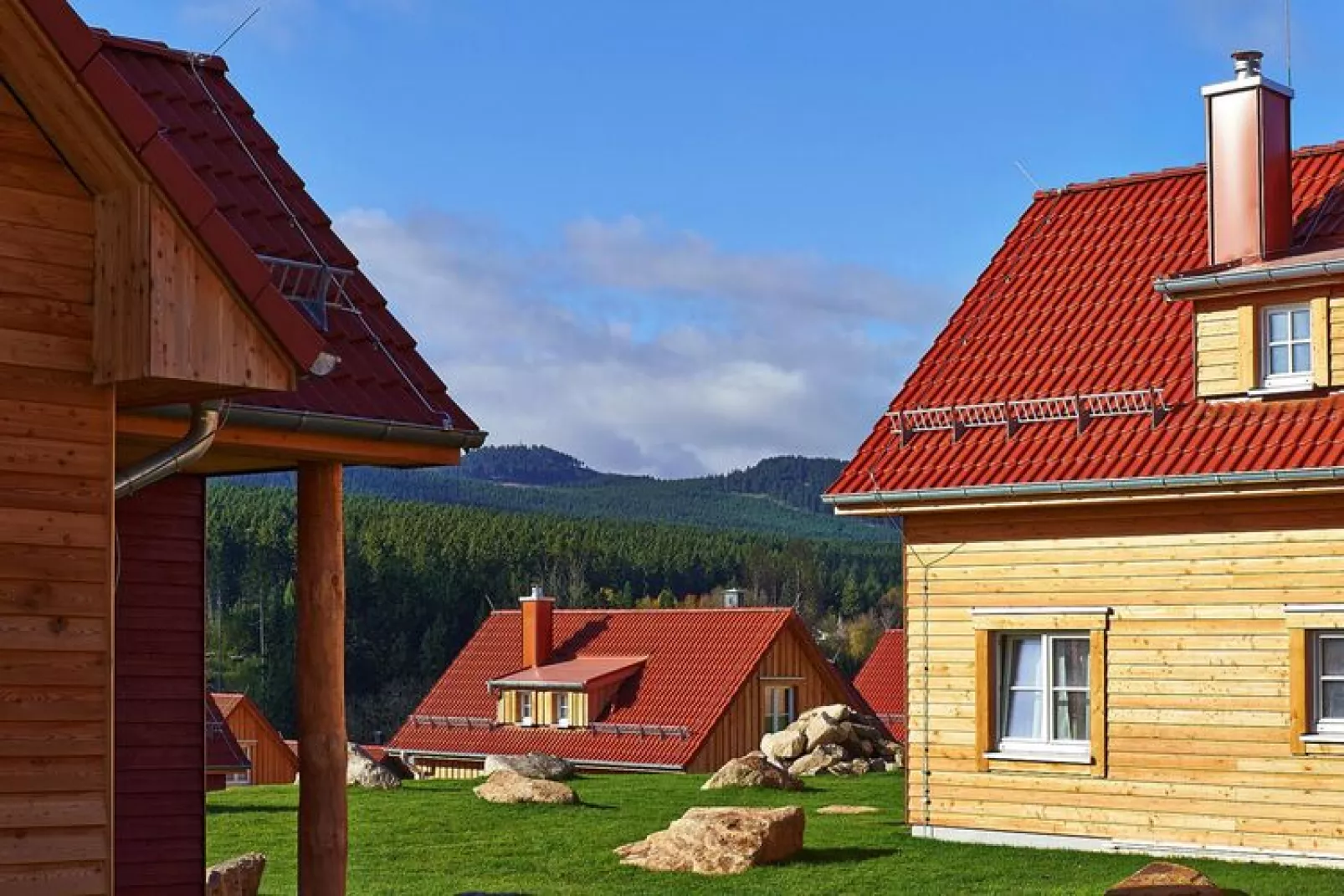 ExclusivLodge - 8 Pers-Buitenkant zomer