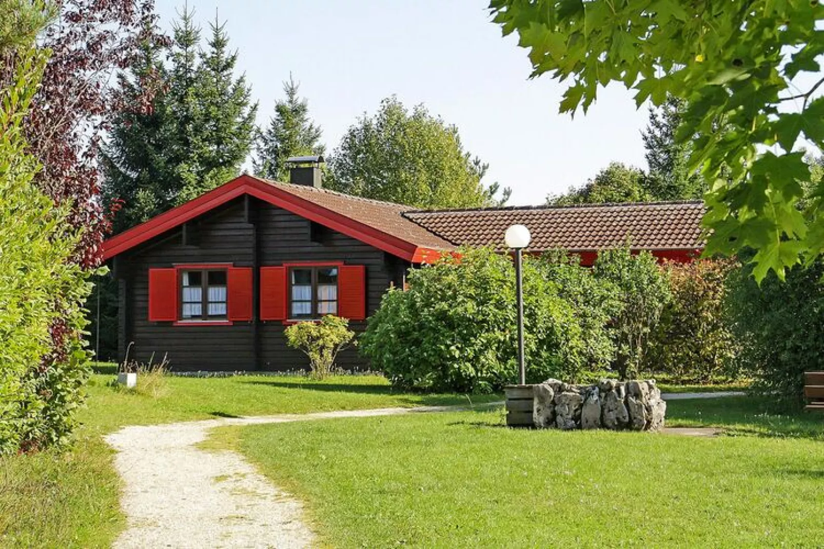 Ferienpark Lauterdörfle -Typ D Neckar 6 Pers  70 qm-Buitenkant zomer