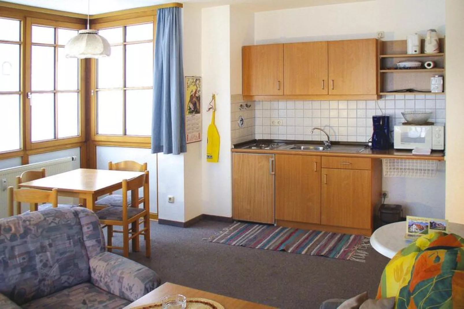 Apartments home Sonnenwald, Langfurth-1-Raum-App., 30-36 qm, Typ B-Keuken