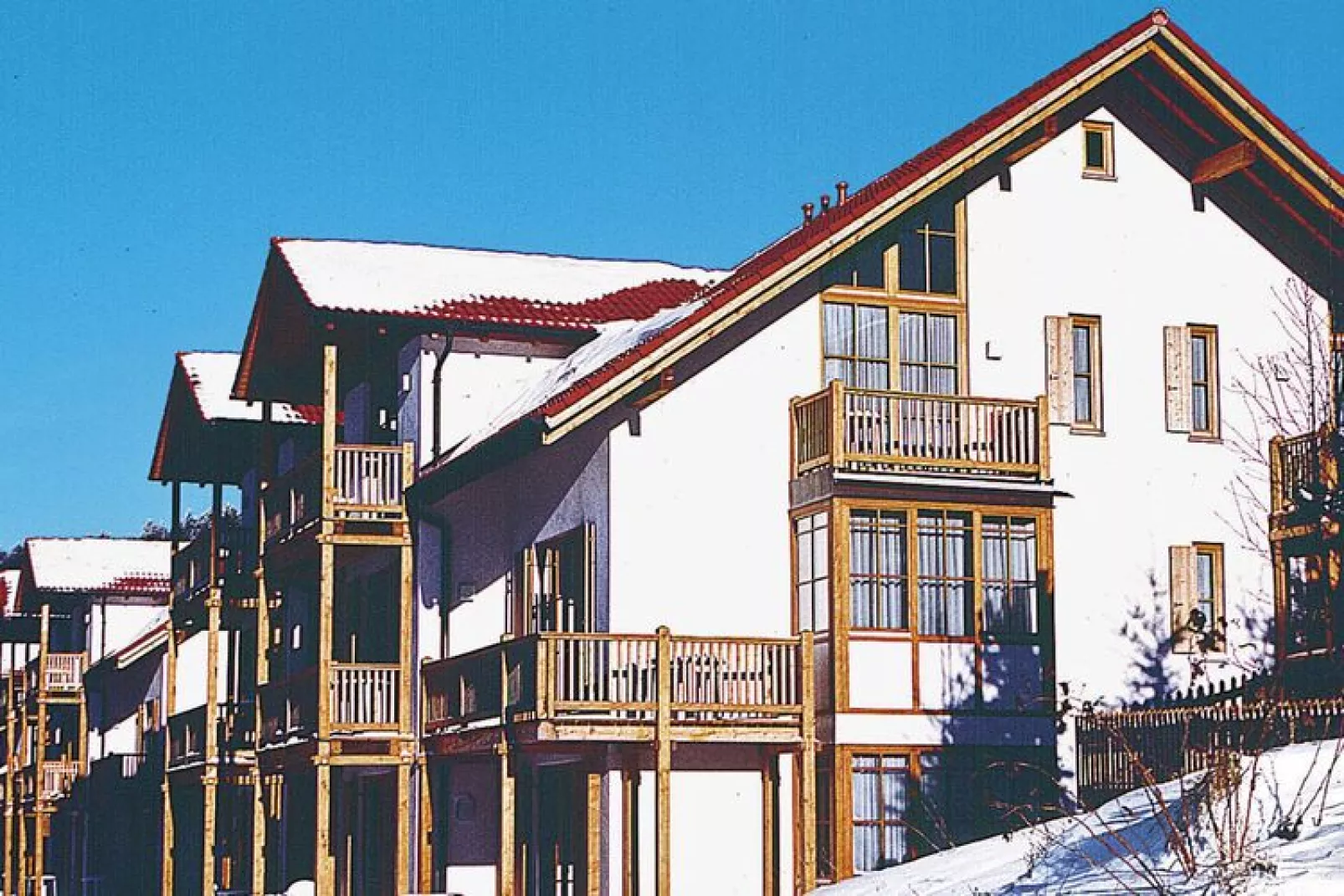 Apartments home Sonnenwald, Langfurth-1-Raum-App., 30-36 qm, Typ B-Exterieur winter