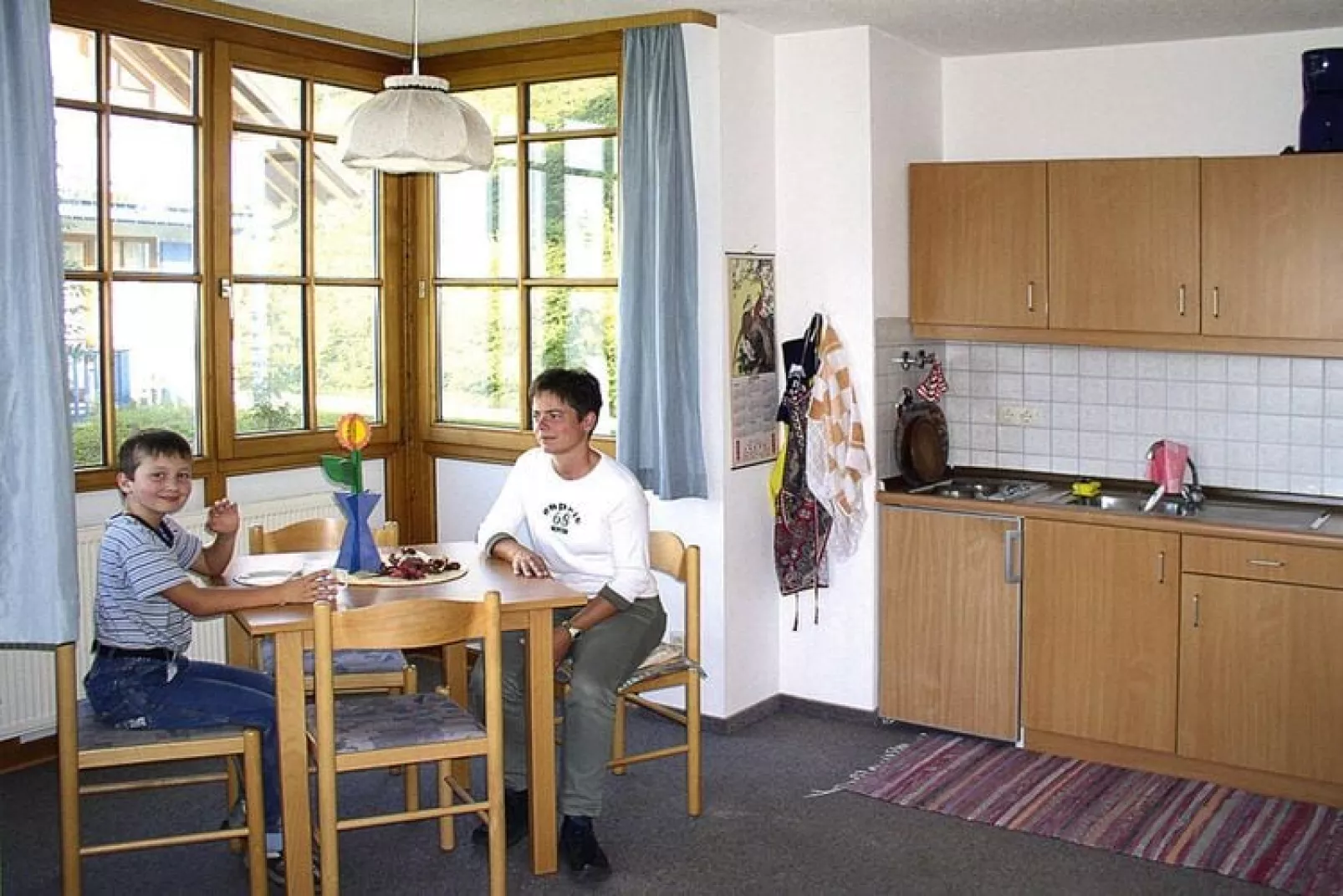 Apartments home Sonnenwald, Langfurth-1-Raum-App., 30-36 qm, Typ B-Keuken