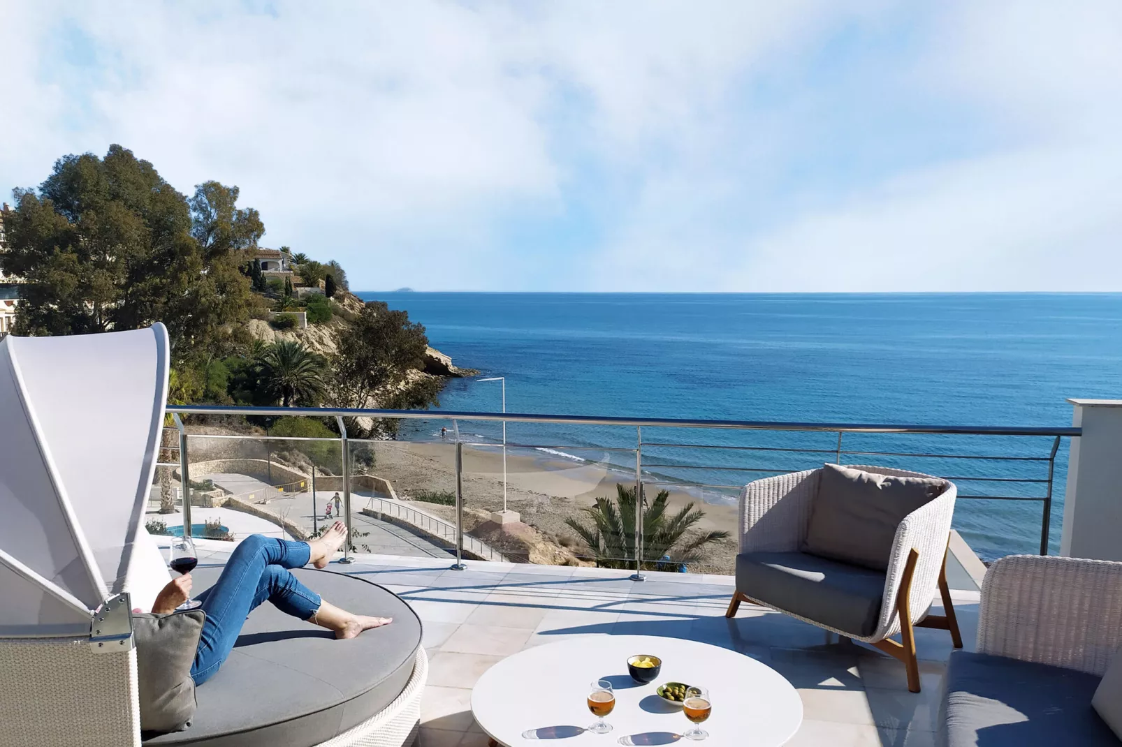 Resort Costa Blanca 5-Gebieden zomer 1km