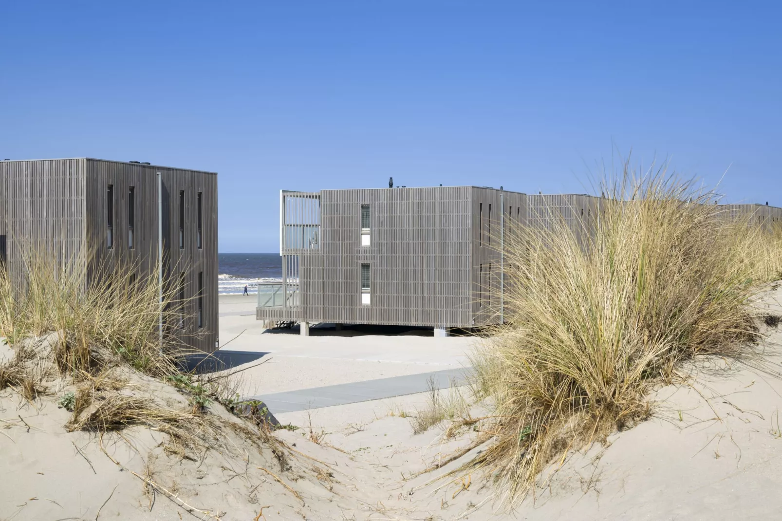 Resort Hoek van Holland-Buitenkant zomer