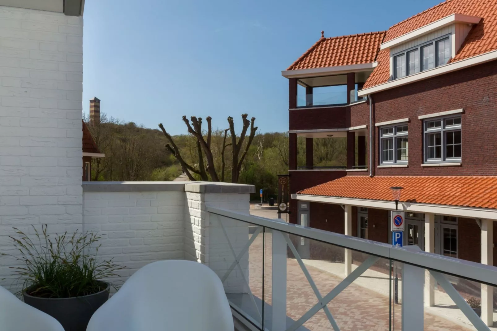 Appartement Duinhof Dishoek - 6 personen sauna-Uitzicht zomer