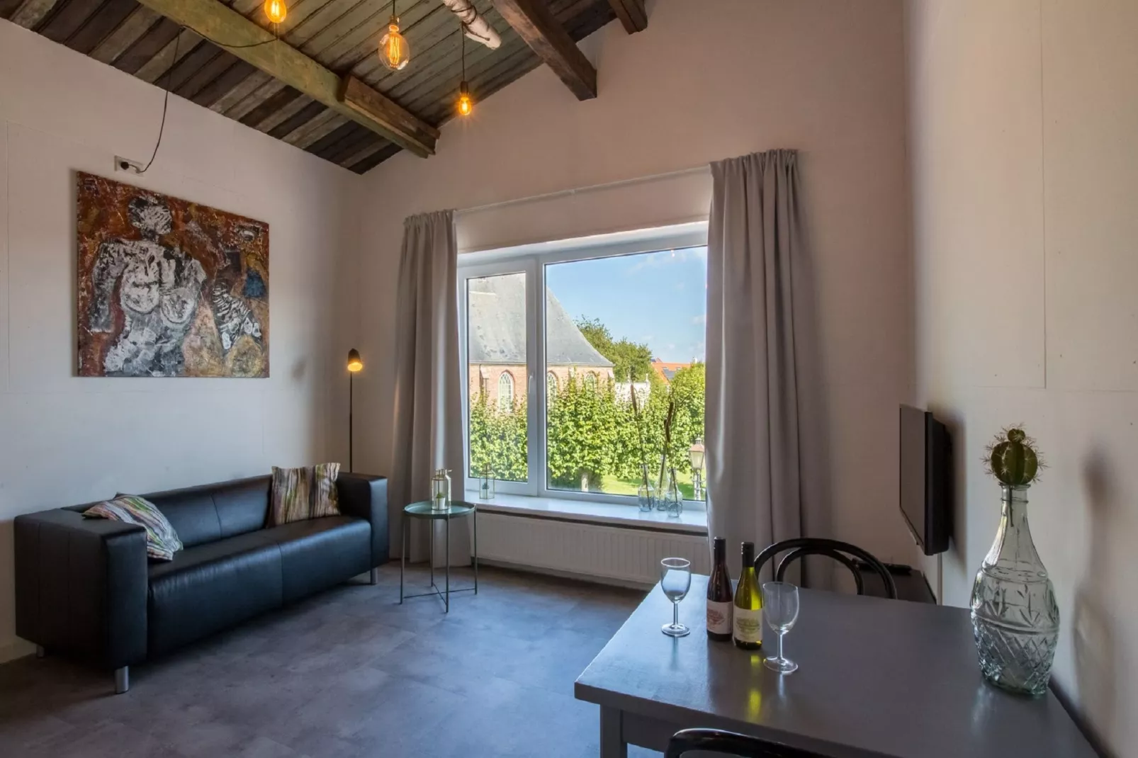 Groepsappartement Pleinzicht-Woonkamer