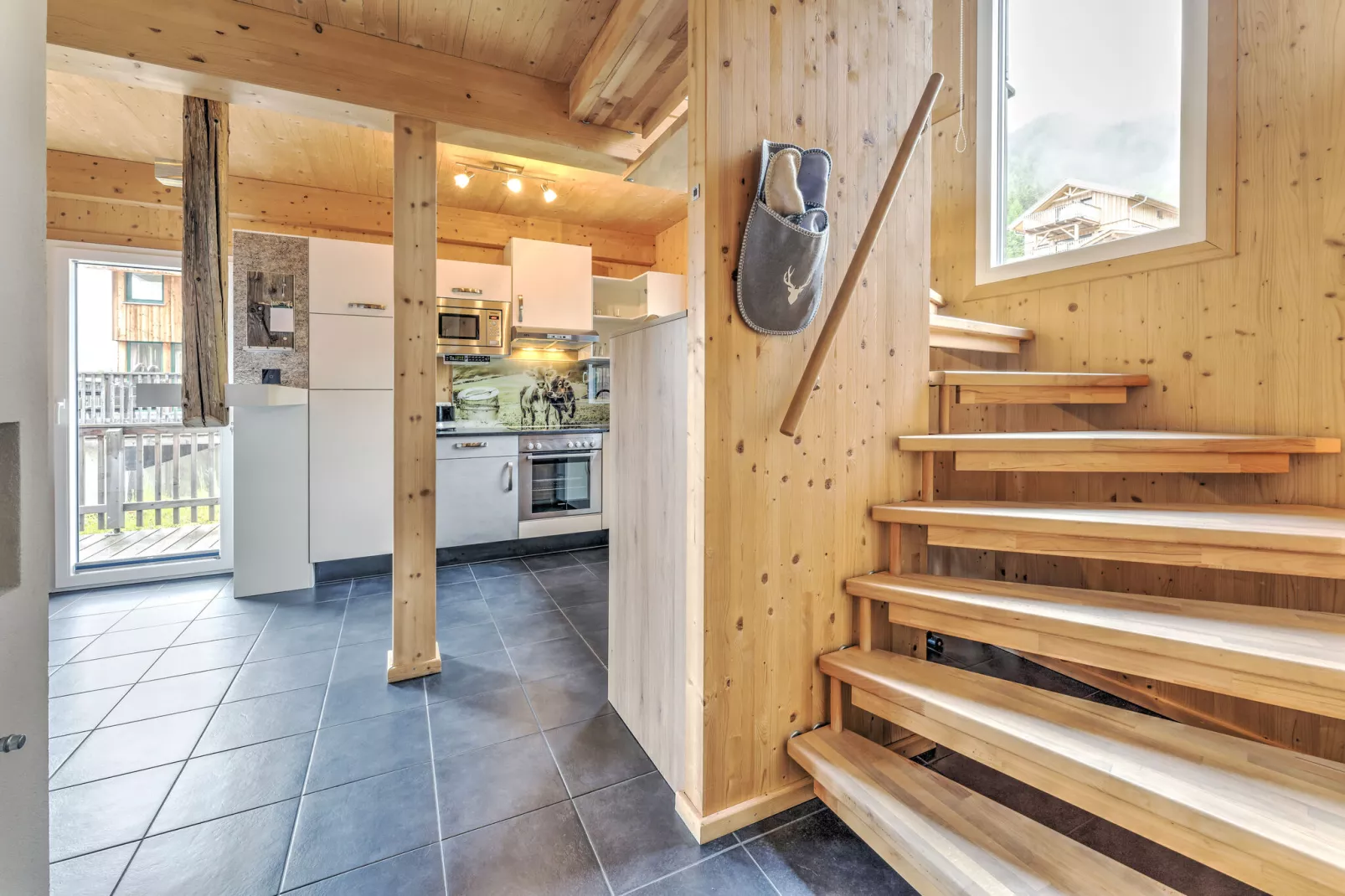 Chalet Zwoade Hoamad-Overloop