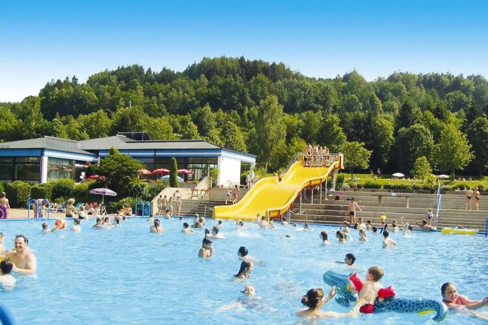 Ferienpark Falkenstein-Typ E 74 qm-Gebieden zomer 1km