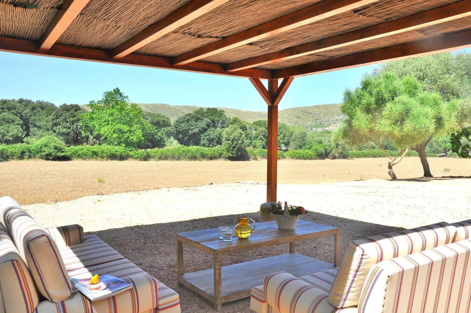 Villa Artá-Terrasbalkon