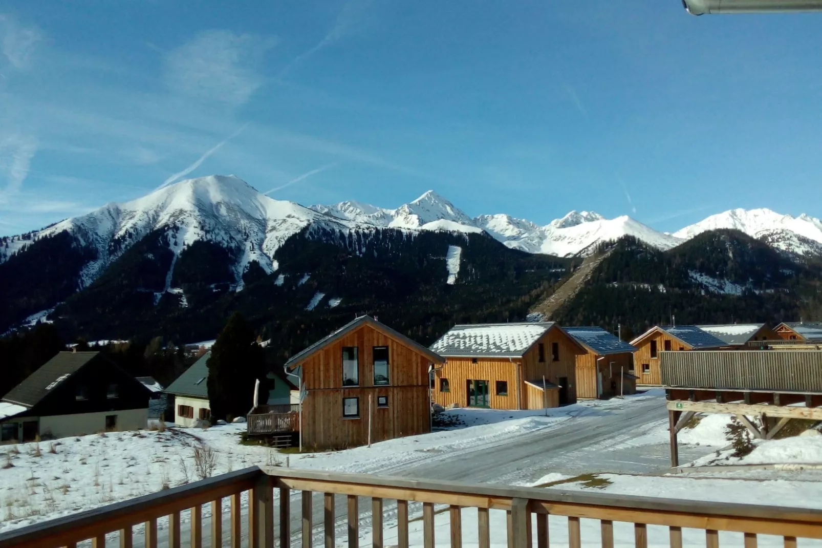 Chalet Bärenschanze-Uitzicht winter